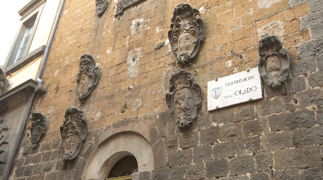 Moro Tower showing heritage architecture and signage