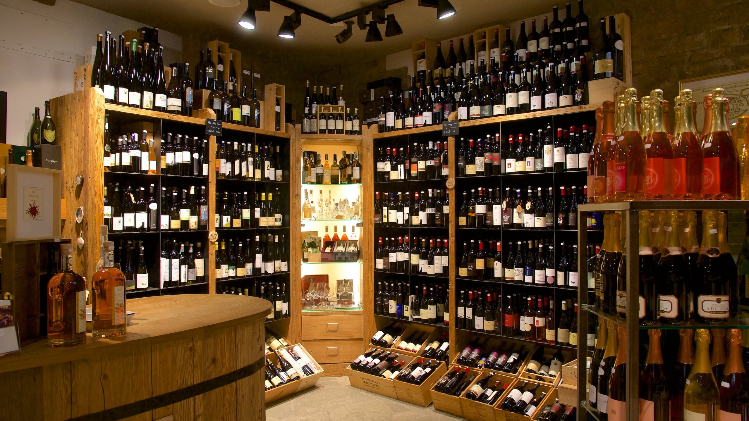 Ortisei featuring drinks or beverages and interior views