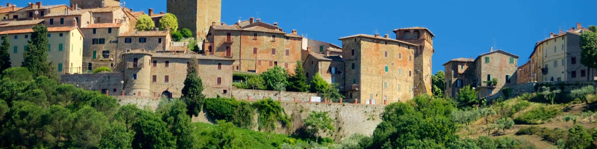 Panicale which includes a city