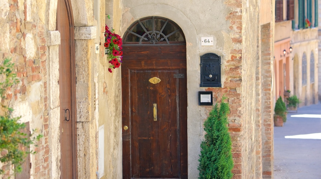 Montepulciano mostrando architettura d\'epoca