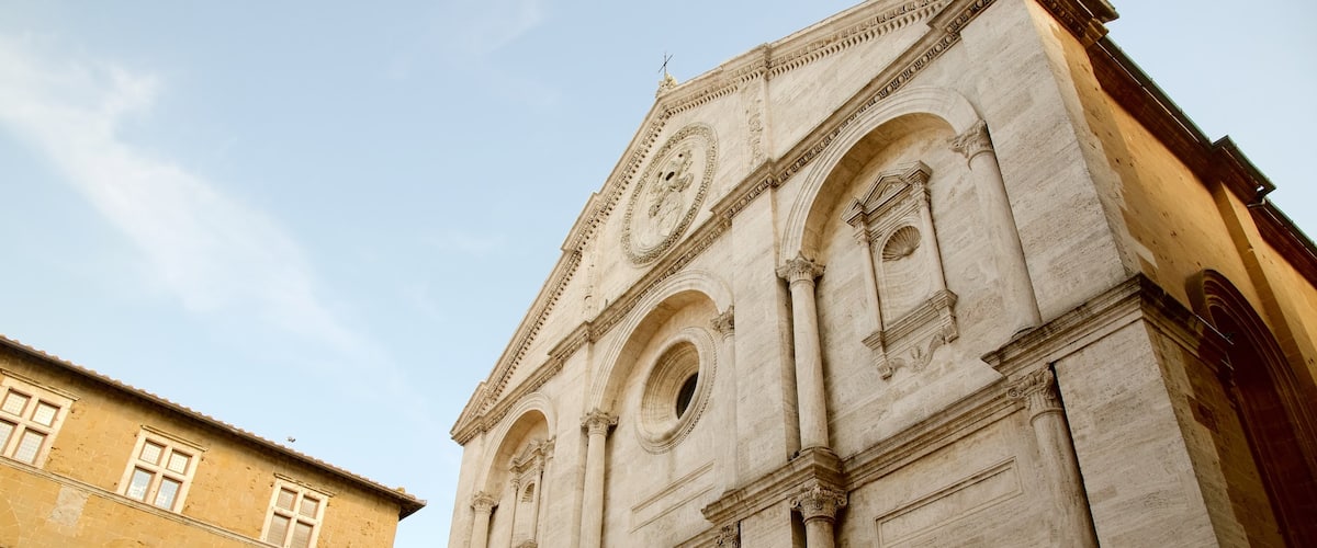 Cathédrale de Pienza qui includes patrimoine architectural