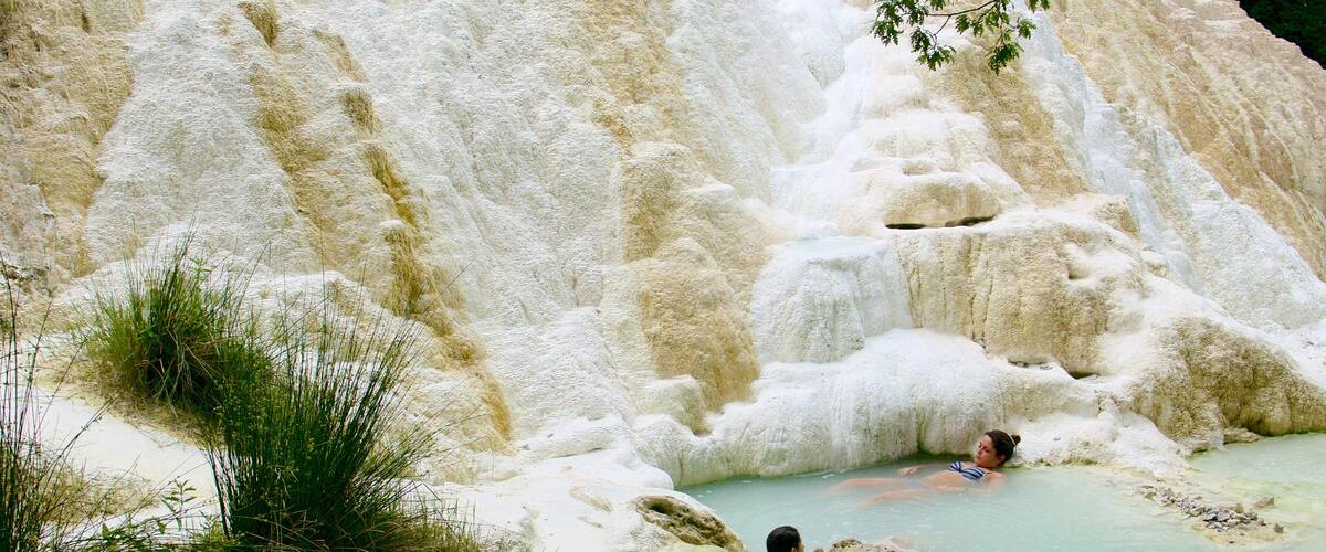 Bagni San Filippo featuring a hot spring