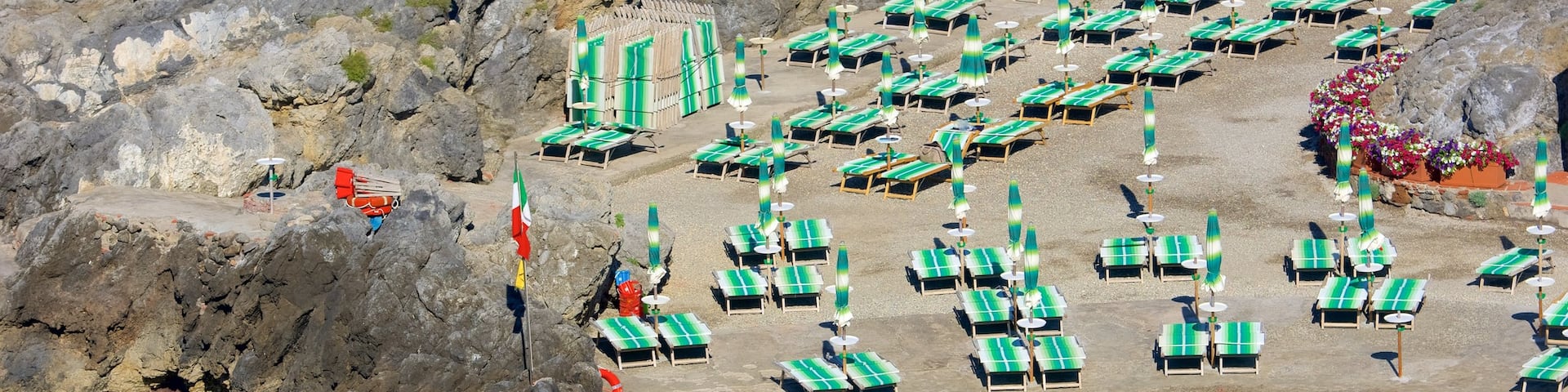 Talamone featuring general coastal views, a coastal town and rocky coastline