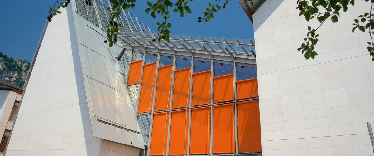 Museo Tridentino di Scienze Naturali welches beinhaltet moderne Architektur