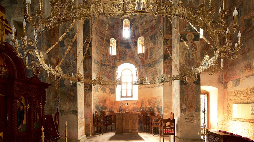 Fruska Gora National Park showing interior views and heritage architecture