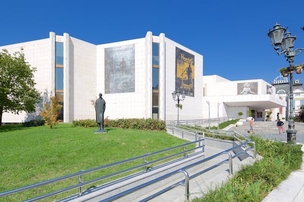 National Theatre of Serbia das einen Stadt und Theater