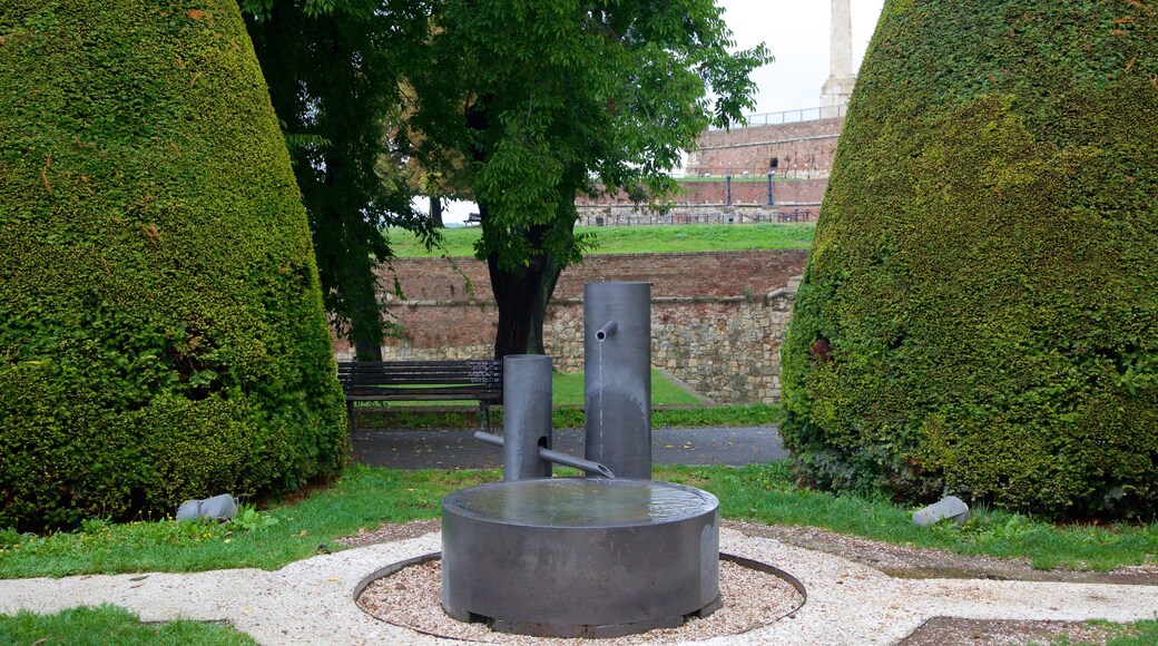 Pobednik featuring a monument and a garden