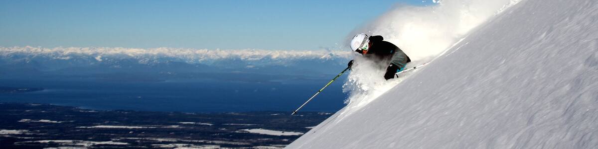 Mount Washington Alpine Resort das einen Skifahren und Schnee