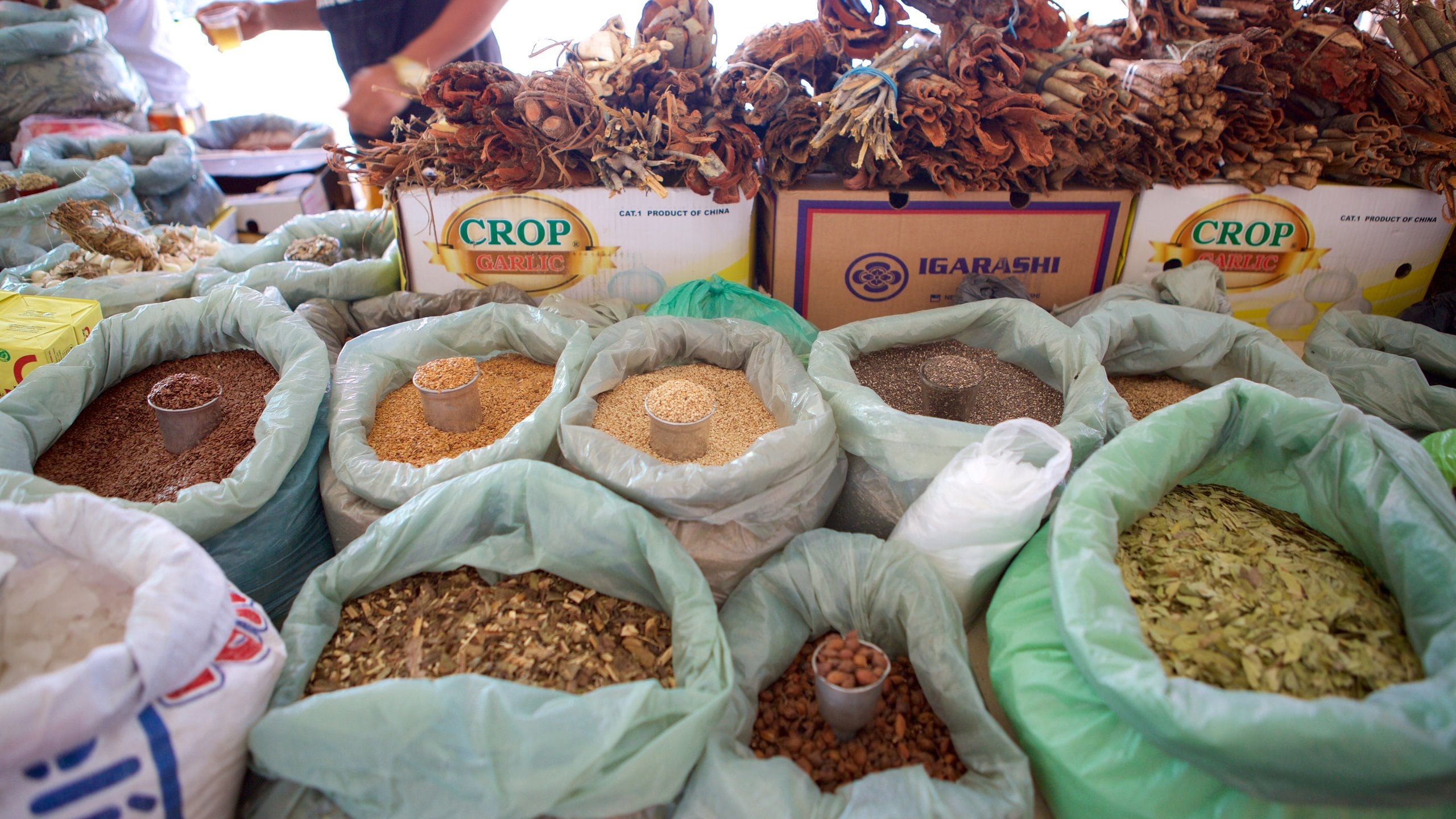 Natal showing food