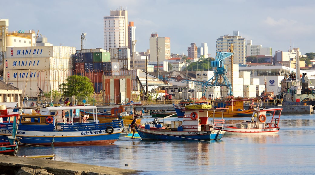 Natal featuring a marina and boating