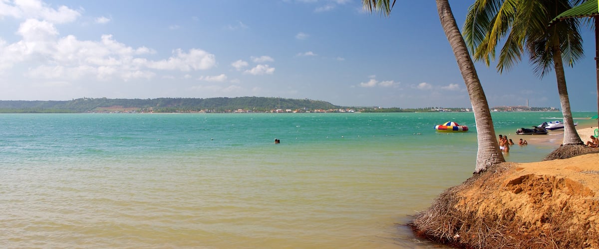 Maceio featuring yleiset rantanäkymät ja trooppiset näkymät