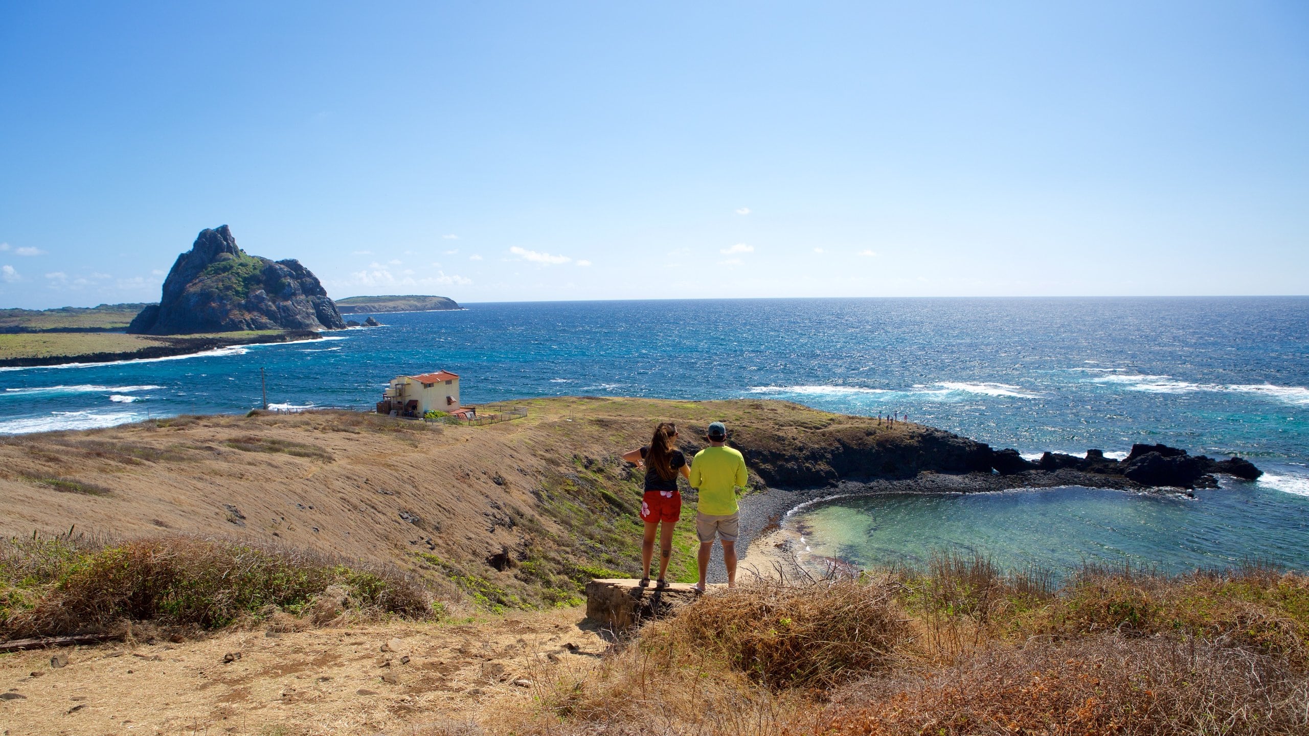 Fernando de Noronha which includes general coastal views as well as a couple