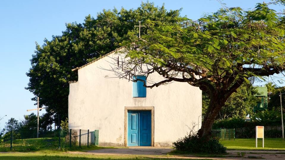 Porto Seguro featuring religious elements and a church or cathedral