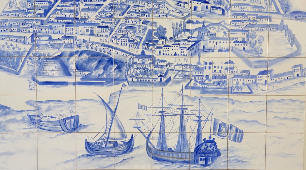 Discovery of Brazil Memorial showing art