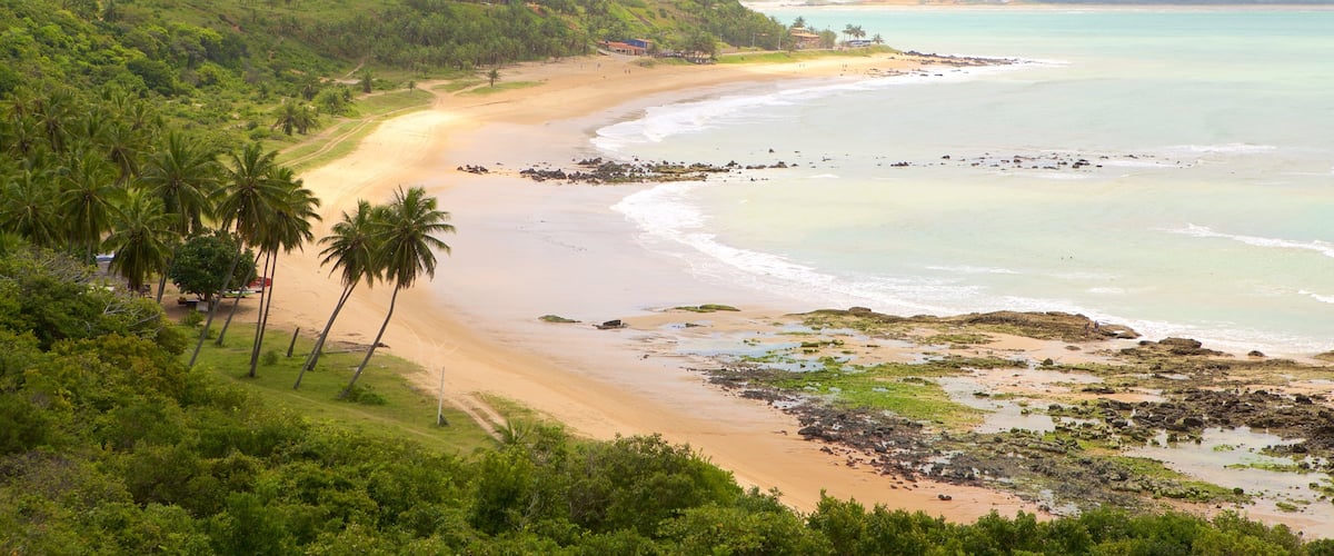 Baia Formosa featuring general coastal views and a beach