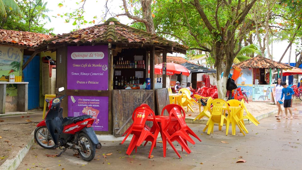 Porto de Galinhas showing a bar