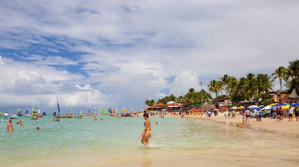 Porto de Galinhas og byder på udsigt over kystområde, en sandstrand og svømning