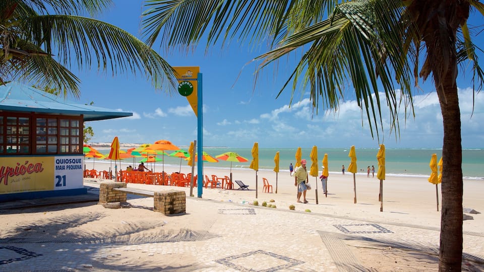 Redinha-stranden fasiliteter samt strand og kyst