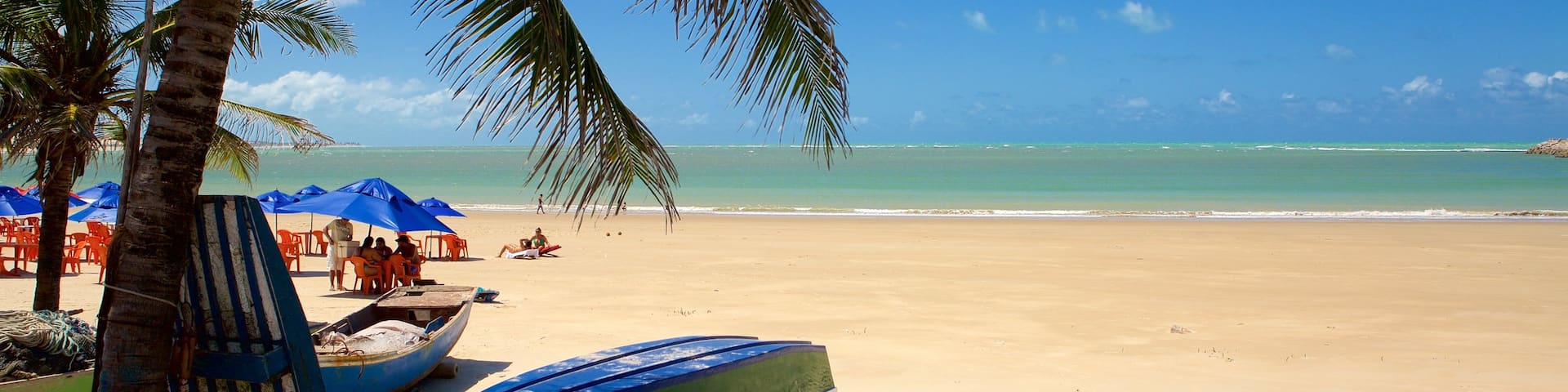 Redinha Beach featuring general coastal views, tropical scenes and a beach