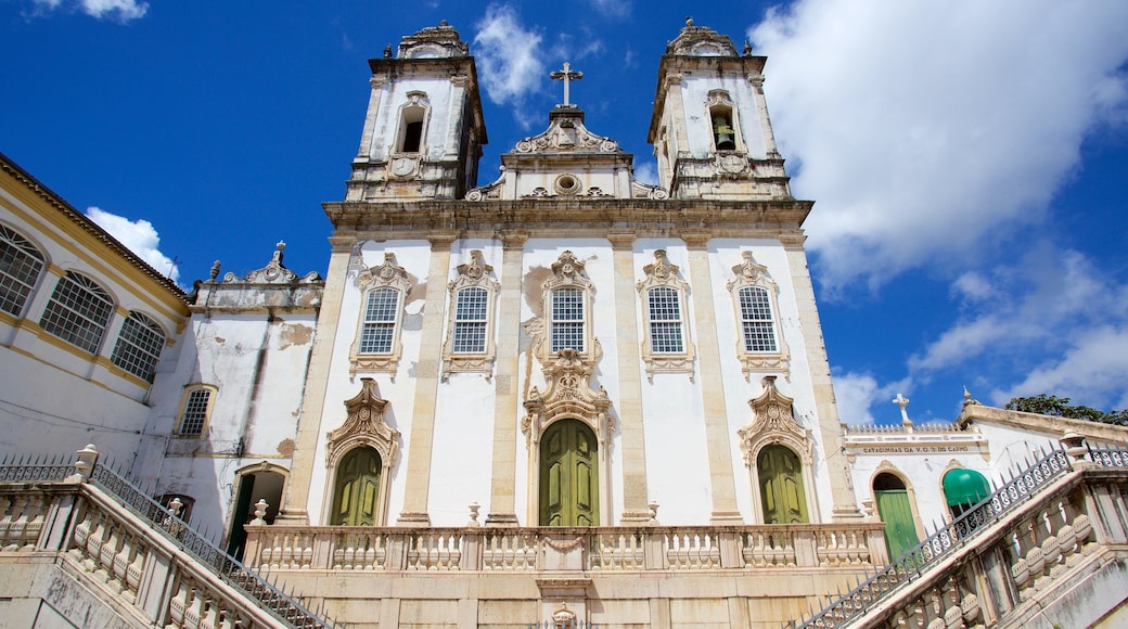 Sao Francisco Church and Convent of Salvador bevat historisch erfgoed, religieuze elementen en een kerk of kathedraal