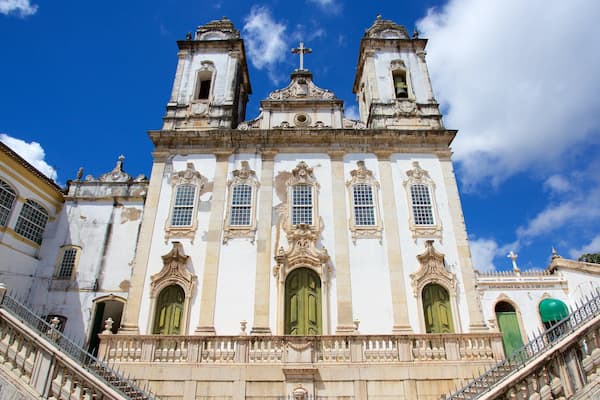 Sao Francisco Church and Convent of Salvador showing heritage elements, religious elements and a church or cathedral