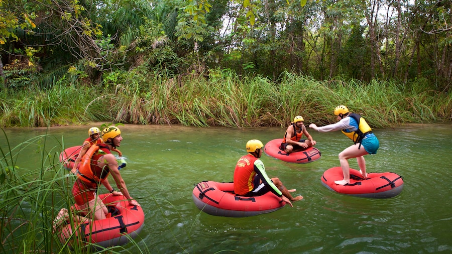Formosa River Økologiske Park og byder på mangrover, rafting og vandsportsaktiviteter