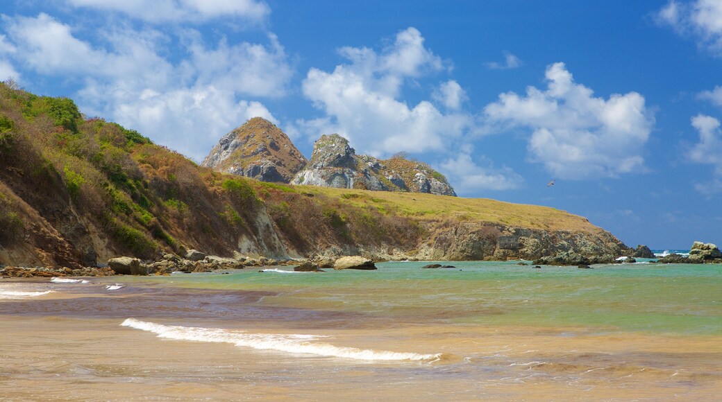 Sueste Beach featuring mountains, general coastal views and a beach