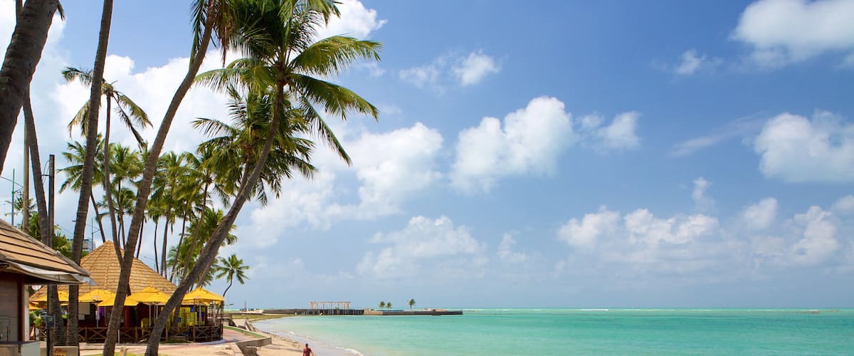 Ponta Verde Beach featuring a sandy beach, general coastal views and tropical scenes