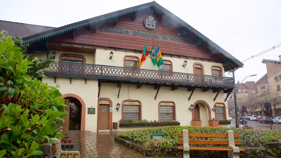 Prefettura di Gramado mostrando edificio amministrativo