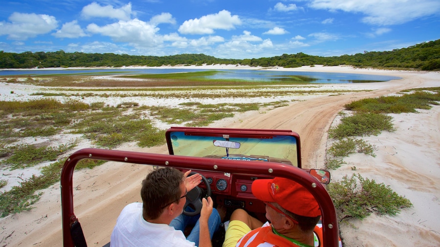 Natal featuring a lake or waterhole, a beach and off road driving