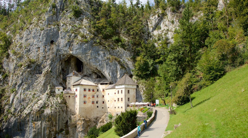 Predjama Castle showing heritage architecture