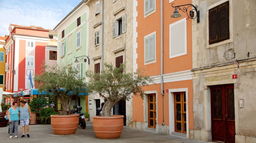 Izola que incluye una ciudad costera