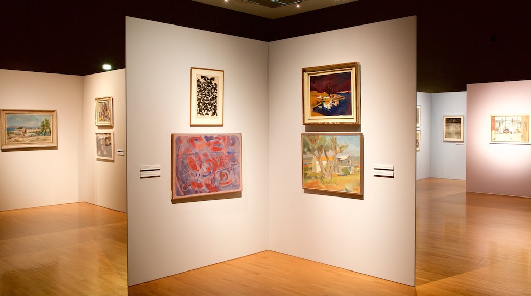 National Gallery of Slovenia showing interior views