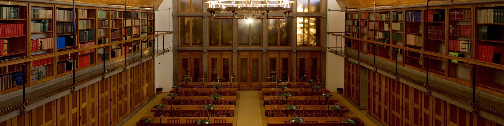 National and University Library of Slovenia which includes interior views