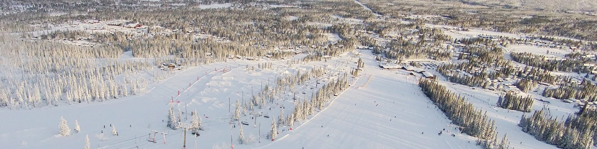 SĂ€len mit einem Landschaften und Schnee