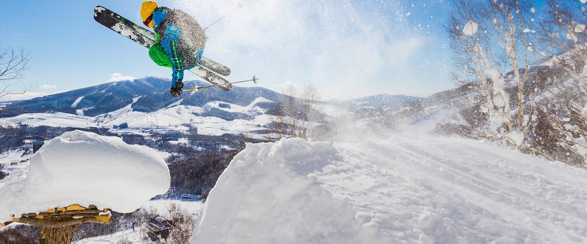 Rusutsu Resort featuring snow and snow skiing