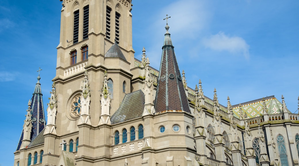 Mar del Plata Cathedral featuring heritage architecture and a church or cathedral