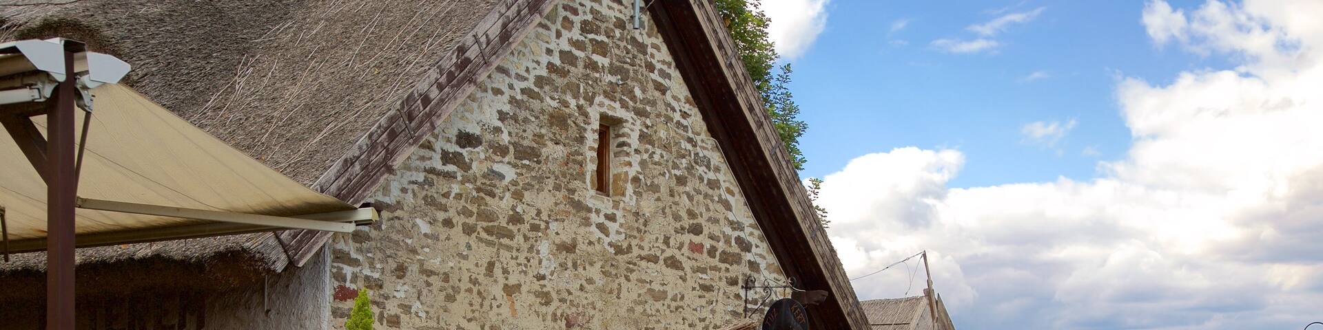 Tihany showing a house, heritage elements and street scenes