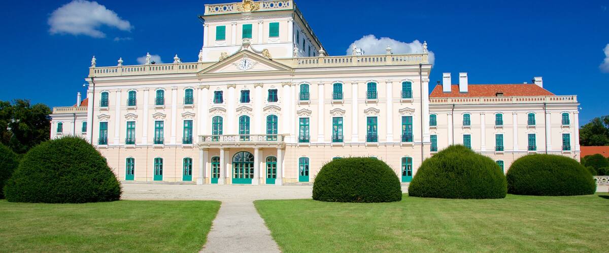 Esterhazy Palace which includes heritage architecture and château or palace