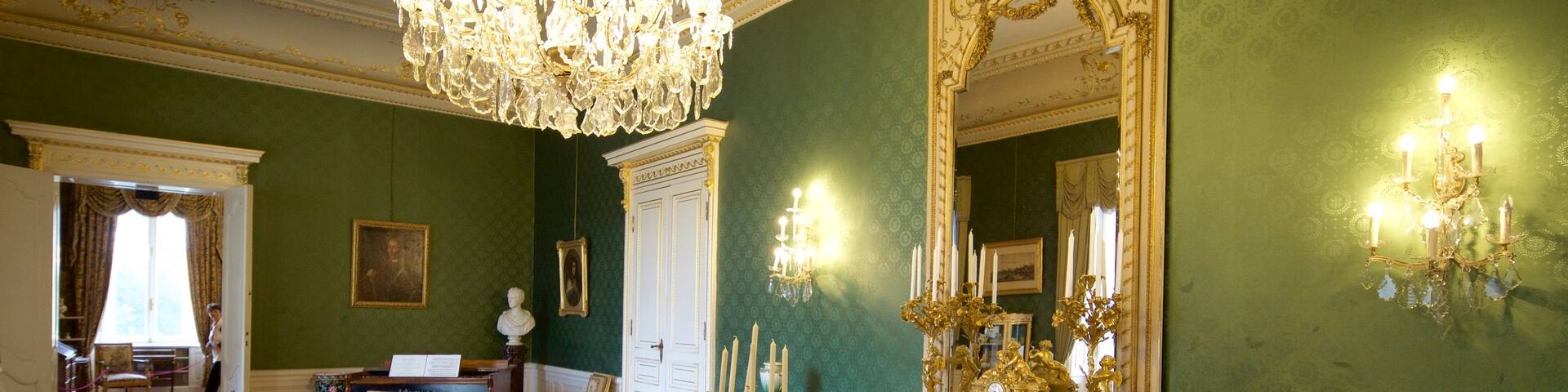 Festetics Palace showing château or palace and interior views