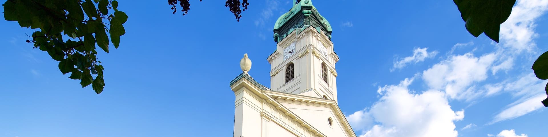 Gyor featuring a church or cathedral and heritage architecture