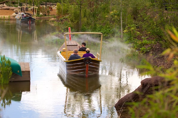 Chester Zoo which includes kayaking or canoeing, a river or creek and zoo animals
