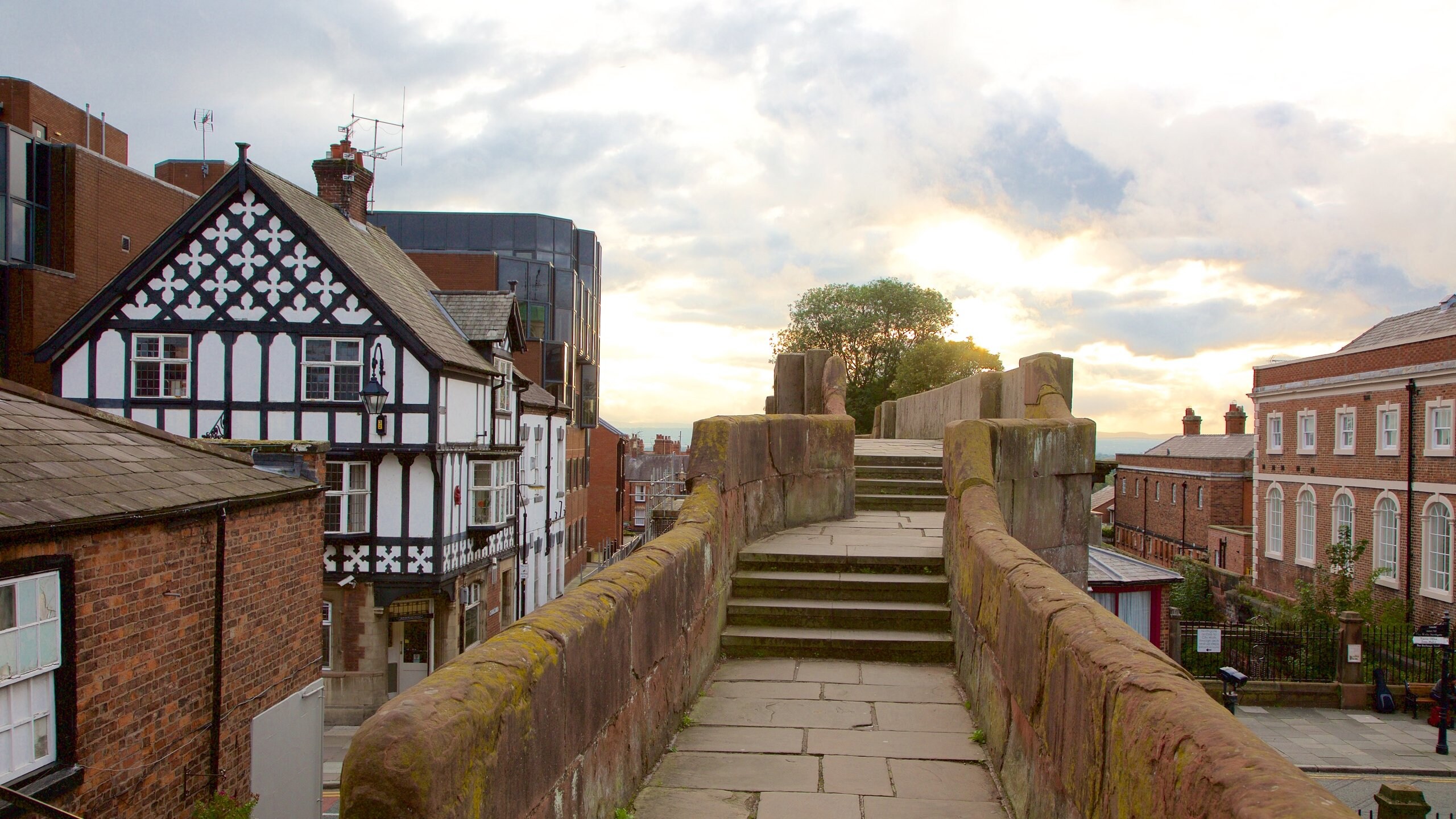 Chester City Walls England Chester City Walls England
