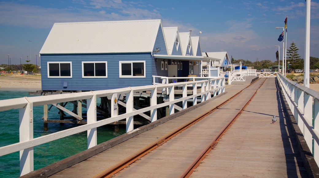 Busselton Jetty เนื้อเรื่องที่ ชายฝั่งทะเล