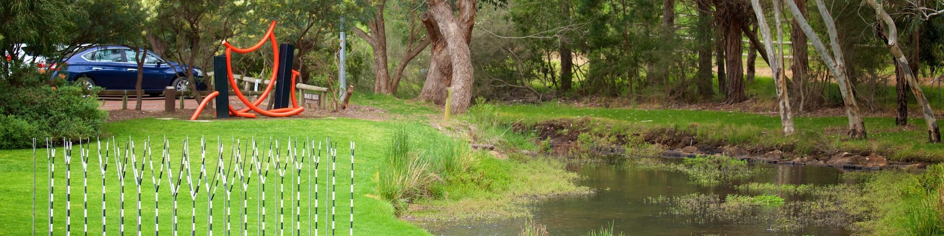 Vasse Felix Winery featuring a river or creek