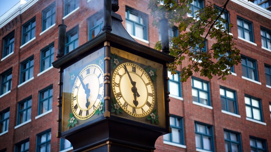 Gastown caratteristiche di città e oggetti d\'epoca