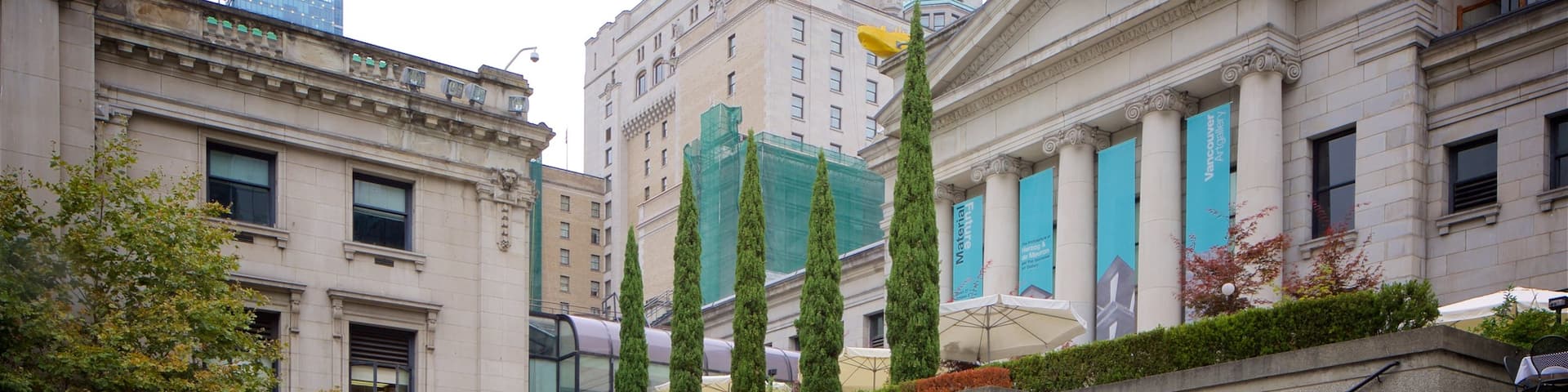 Galerie d\'art de Vancouver montrant architecture patrimoniale