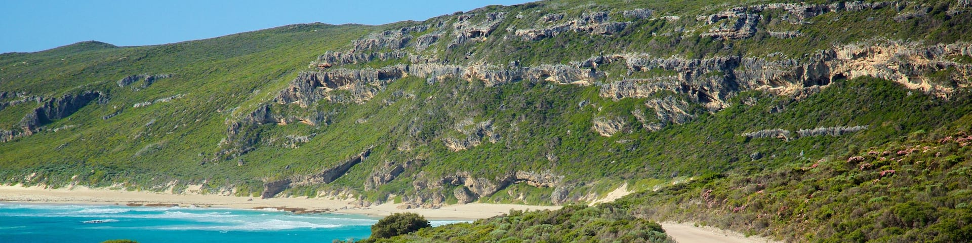 Conto Beach featuring a beach, a bay or harbour and general coastal views