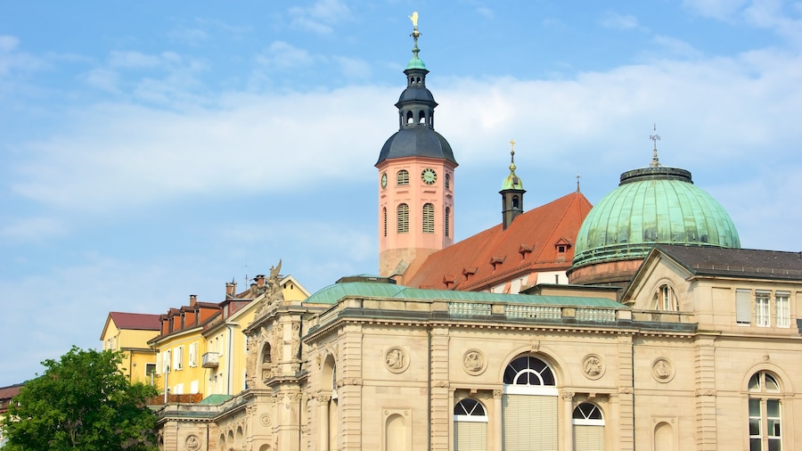 Baden-Baden which includes heritage architecture
