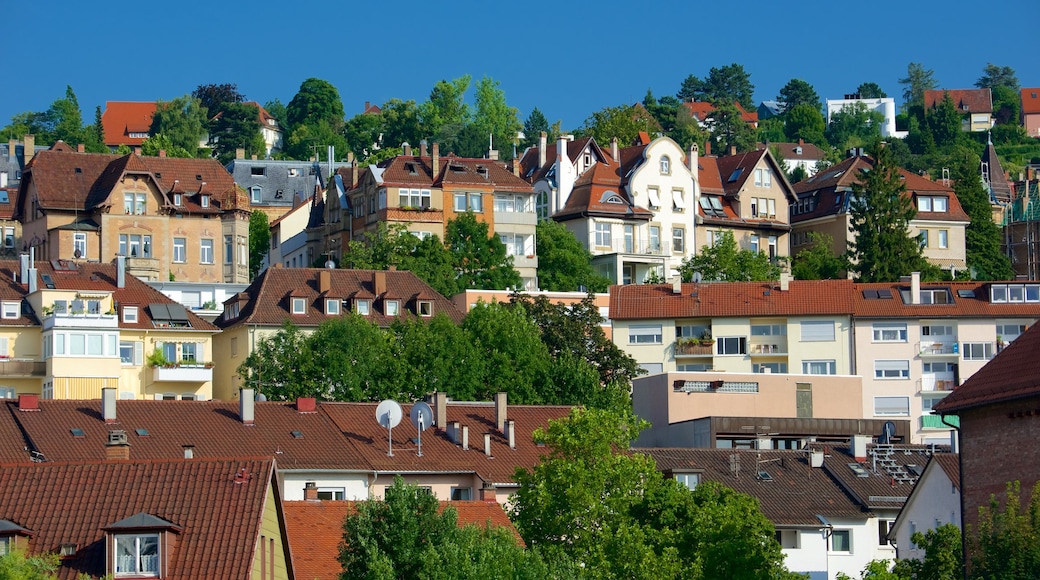 Stoccarda che include città e architettura d\'epoca